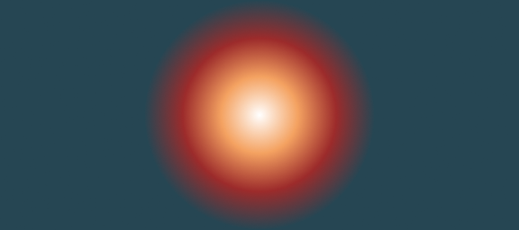 Preview of static radial gradient